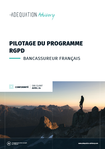 Pilotage de programme RGPD